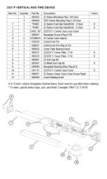 2227-F VERTICAL ROD FIRE DEVICE